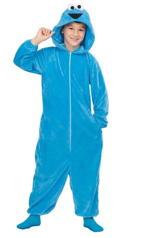 Onesie Koekiemonster Kostuum Kind Licentie, Kleding | Dames, Carnavalskleding en Feestkleding, Nieuw, Ophalen of Verzenden