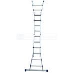 Nieuwe vouwladder 4x4, Nieuw, Ladder, Ophalen of Verzenden, Opvouwbaar of Inschuifbaar
