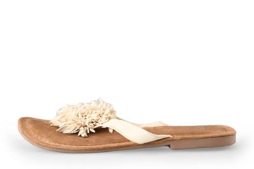 Lazamani Slippers in maat 42 Beige | 10% extra korting, Kleding | Dames, Schoenen, Beige, Gedragen, Slippers, Verzenden