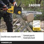 Powerplus POWXG1009 Elektrische kettingzaag - 2400W -, Verzenden, Zo goed als nieuw