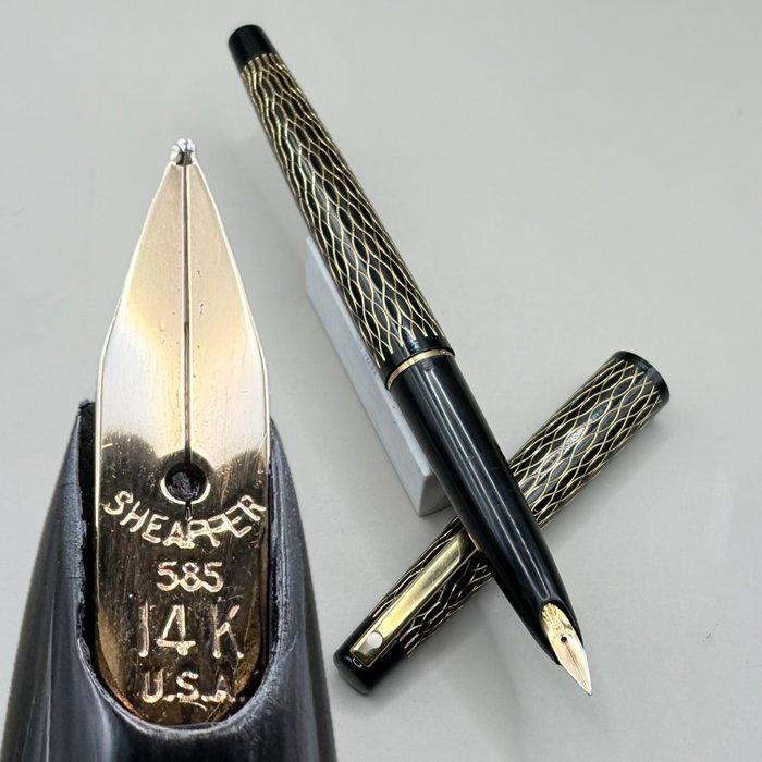 Sheaffer - Lady Sheaffer (gold basketweave pattern) - 14K, Verzamelen, Pennenverzamelingen