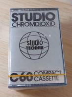 Studio - CHROMDIOXIDE C60 x25 Lege audiocassette, Nieuw