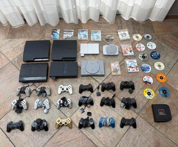 Grote partij PlayStation, uitzoeken (7 consoles, heel veel c beschikbaar voor biedingen