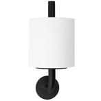 REA Toiletrolhouder wandmodel - mat zwart - minimalistisc..., Ophalen of Verzenden, Nieuw
