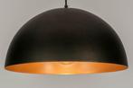 Rietveld Hanglampen - Bruin, Goud, Brons - Metaal, Huis en Inrichting, Lampen | Hanglampen, Verzenden, Nieuw