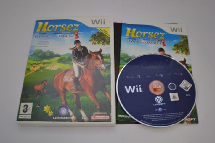 Horsez - Plezier op de Manege (Wii HOL CIB), Spelcomputers en Games, Games | Nintendo Wii, Zo goed als nieuw, Verzenden