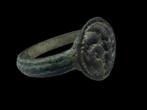 Laat-Romeins / Vroeg-Byzantijns Brons Ring