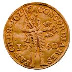 Nederland, Holland Dukaat 1760, R1, Postzegels en Munten, Munten | Nederland