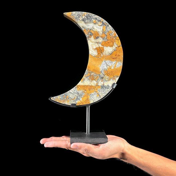 GEEN minimale prijs - Prachtige gele Maligano jaspis, Antiek en Kunst, Kunst | Designobjecten