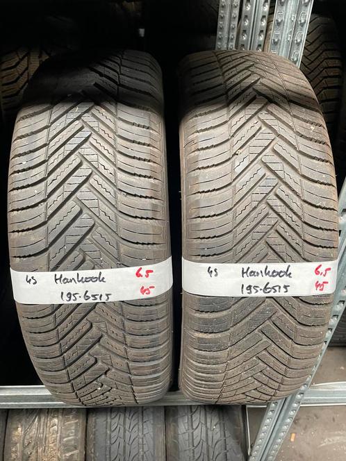 195-65-15 Hankook ALL SEASON 6.5mm Incl Montage 195 65 15, Auto-onderdelen, Banden en Velgen, 15 inch, All Season, 195 mm, Personenwagen