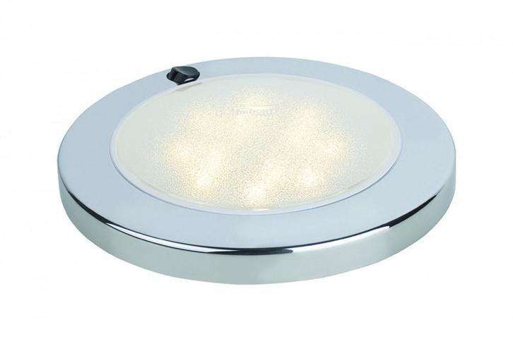 Frilight Plafonnière Saturn Chroom 170mm met Schakelaar LED, Caravans en Kamperen, Kampeeraccessoires, Nieuw