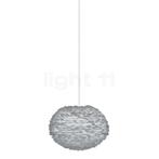 Umage Eos Hanglamp, lampenkap grijs/kabel wit - ø¸35 cm, Verzenden, Nieuw