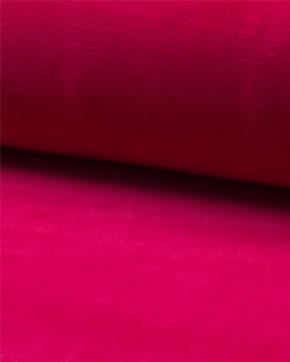 Nicky velours fuchsia, Hobby en Vrije tijd, Stoffen en Lappen, Nieuw