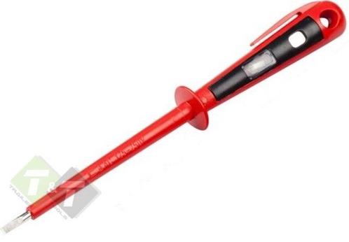 Spanningzoeker, Tester, 100 Tot 250 Volt, Schroevendraaier,, Auto diversen, Autogereedschap, Nieuw, Ophalen of Verzenden