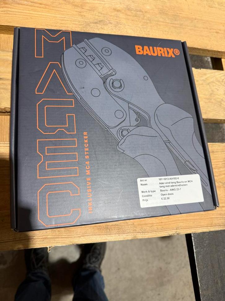 Krimptang Baurixvoor MC4 stekkers, Doe-het-zelf en Verbouw, Overige Doe-het-zelf en Verbouw, Ophalen of Verzenden
