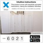 Babydan Traphek Guard Me Black (64,5 cm - 89 cm), Kinderen en Baby's, Traphekjes, Ophalen of Verzenden, Zo goed als nieuw