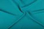 Texture stof aqua groen - 25m bi-stretch op rol, Hobby en Vrije tijd, Stoffen en Lappen, Verzenden, Nieuw