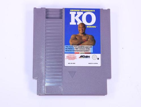 NES - George Foremans KO Boxing, Spelcomputers en Games, Games | Nintendo NES, Ophalen of Verzenden