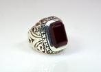 Zonder Minimumprijs - Ring Zilver Chalcedoon, Sieraden, Tassen en Uiterlijk, Ringen, Nieuw