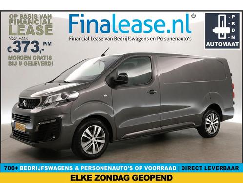 Peugeot Expert 2.0 BlueHDI 145PK L3H1 AUT 360 Cam LED €373pm, Auto's, Bestelauto's, Lease, Automaat, Diesel, Peugeot, Zilver of Grijs
