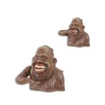 A CAST IRON UNCLE SAM MECHANICAL BANK (Beeldjes - Decoratie), Verzenden
