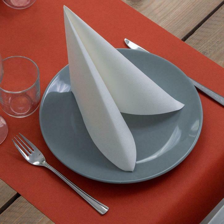 Tafelloper Terracotta, Airlaid 40cmx24mtr, doos a 4 rol., Zakelijke goederen, Horeca | Overige