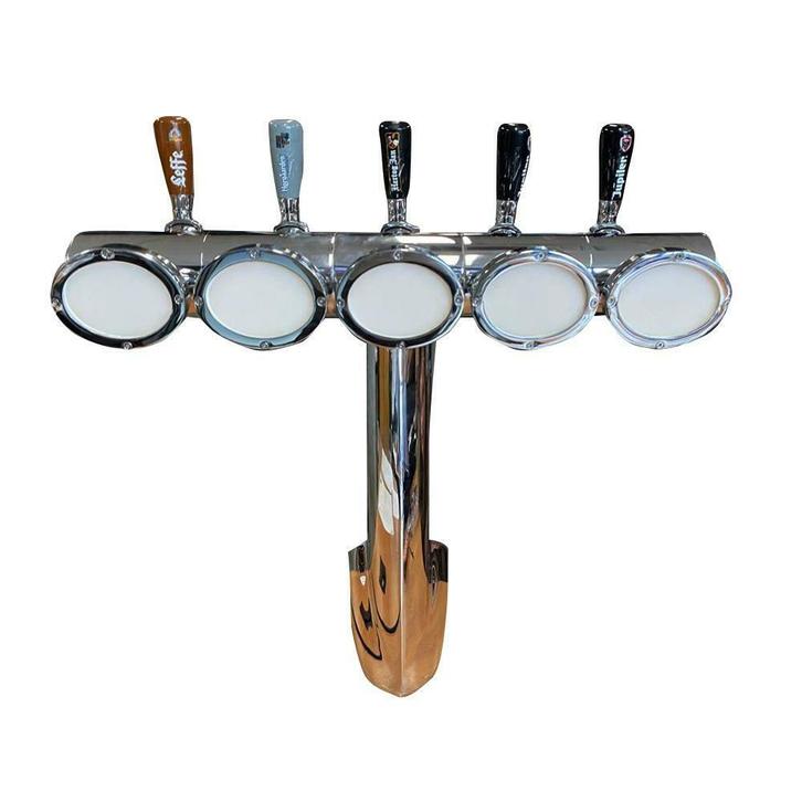 Tapzuil 5 kraans chrome, Zakelijke goederen, Horeca | Overige, Verzenden