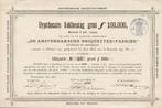 Amsterdamsche Briquettenfabriek, aandelen uit 1881, Ophalen of Verzenden, Voor 1920, Aandeel