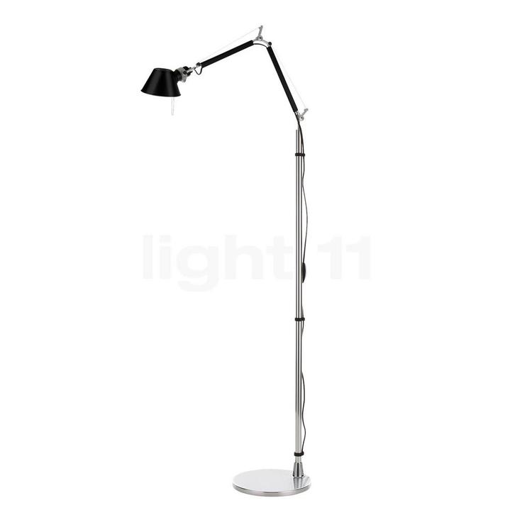 Artemide Tolomeo Micro Terra, zwart (Staande lampen), Huis en Inrichting, Lampen | Vloerlampen, Nieuw, Verzenden