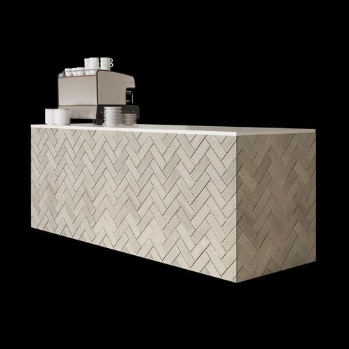 Toonbank TONNY 4 | 240x80cm | Beige visgraat, Zakelijke goederen, Kantoor en Winkelinrichting | Winkel en Inventaris, Verzenden