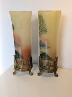 François-Théodore Legras - Vaas (2) - Glas, Antiek en Kunst, Antiek | Glas en Kristal