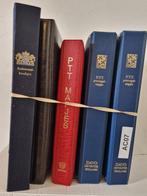 Nederland - Grote partij in 5 albums, postzegelboekjes,, Gestempeld