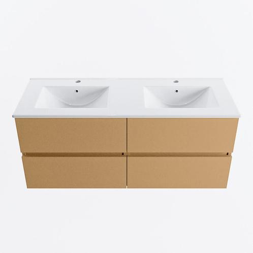 MONDIAZ VICA 120cm badmeubel onderkast Oro 4 lades. Wastafel, Doe-het-zelf en Verbouw, Sanitair, Bad, Nieuw, Ophalen of Verzenden