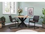 Stoel Adelaide - Set/2 Stoel Adelaide - Set/2 - Cognac, Verzenden, Nieuw