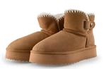 Manfield Snowboots in maat 37 Cognac | 10% korting, Overige kleuren, Verzenden, Snowboots, Zo goed als nieuw