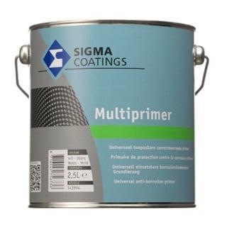 SIGMA multiprimer  - WIT - 2,5 liter (GRONDVERF -  PRIMER), Doe-het-zelf en Verbouw, Verf, Beits en Lak, Verf, Wit, Nieuw, Minder dan 5 liter