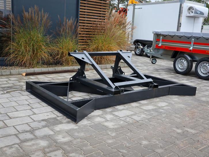 Vlakraam 1,3m - 2,5m Schuifraam Giant Knikmops Bodemvlakker, Zakelijke goederen, Machines en Bouw | Heftrucks en Intern transport