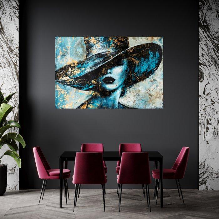 Eric Lespinasse - #8 - The Wonder Under The Hat 2 - XXL, Antiek en Kunst, Kunst | Schilderijen | Modern