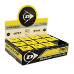 Dunlop squashbal dubbel geel 12x voor € 34,95 doosje of tube