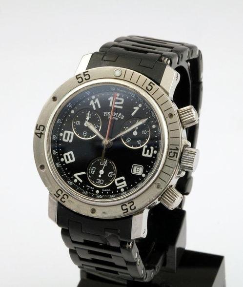 Hermès - Clipper - Chronograph - Date - Zonder Minimumprijs, Sieraden, Tassen en Uiterlijk, Horloges | Heren