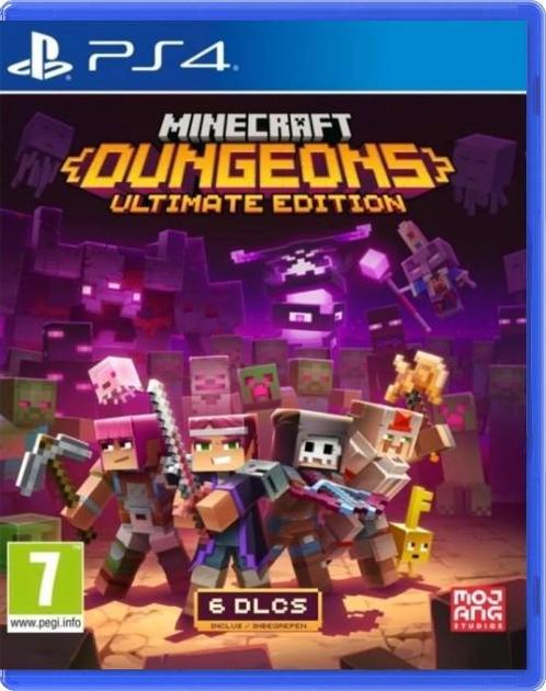 Minecraft Dungeons - Ultimate Edition [PS4], Spelcomputers en Games, Games | Sony PlayStation 4, Ophalen of Verzenden