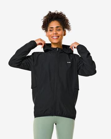 HEMA Dames sportjas zwart van €39 voor €27.3 sale