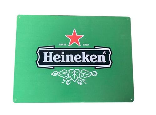 Heineken metalen pubbord, Verzamelen, Merken en Reclamevoorwerpen, Nieuw, Ophalen of Verzenden