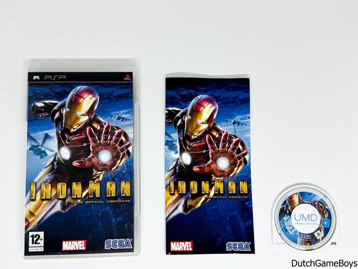PSP - Iron Man - English, Spelcomputers en Games, Games | Sony PlayStation Portable, Gebruikt, Verzenden