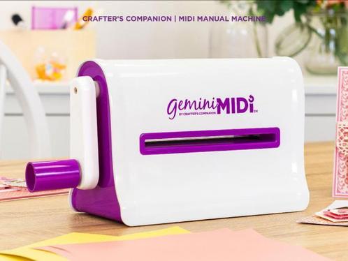 Gemini Midi Handmatige Stans- en Embossing Machine, Hobby en Vrije tijd, Overige Hobby en Vrije tijd, Verzenden