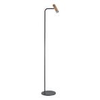 Vloerlamp LED Trend 135cm Zwart Brons Mini GU10, Huis en Inrichting, Lampen | Vloerlampen, Ophalen of Verzenden, Nieuw, 100 tot 150 cm