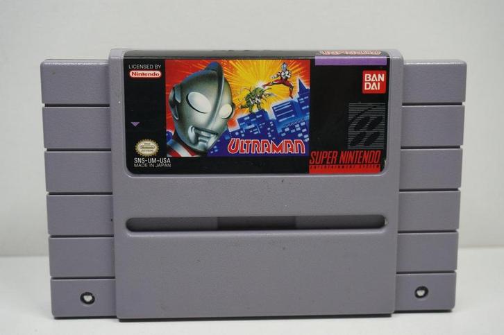 Ultraman - SNS-UM-USA Garantie & morgen in huis!, Spelcomputers en Games, Games | Nintendo Super NES, Zo goed als nieuw, Ophalen of Verzenden