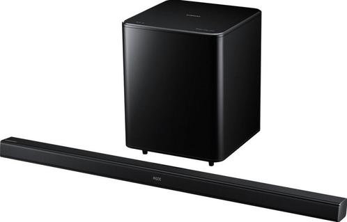 Samsung HW-F550 - 2.1 soundbar met 310W vermogen, Audio, Tv en Foto, Soundbars, Zo goed als nieuw, Bluetooth, Met externe subwoofer