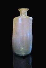Oud-Romeins Glas tubulaire vaas - 90 mm, Antiek en Kunst