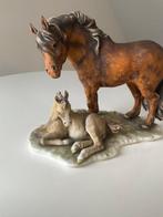 Kaiser - Beeldje - Merrie met veulen - Porselein, Antiek en Kunst